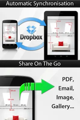 Photo Measures Lite android App screenshot 2